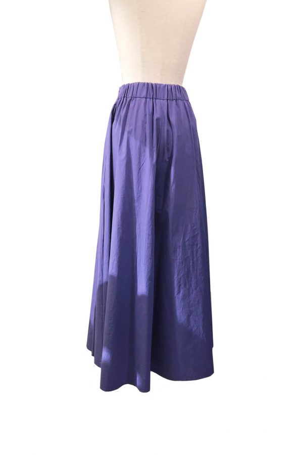 Purple Wide Leg Pants | Egg3